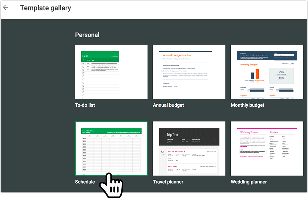 How to Make a Schedule in Google Spreadsheets How To NOW