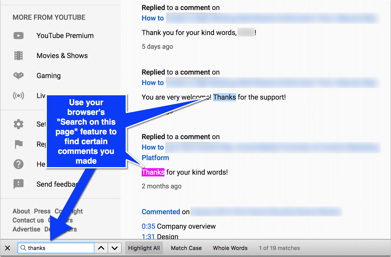 How to See Your Comments on Youtube - How To NOW