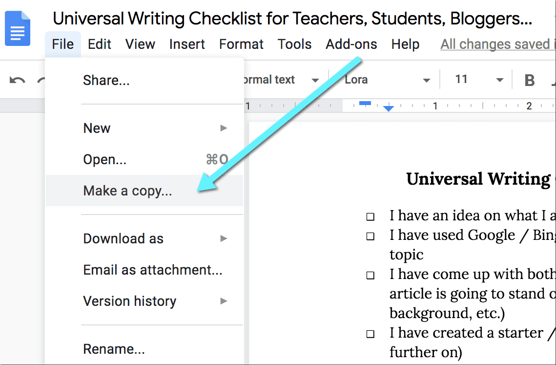 Download Checklist Template from howtonow.com