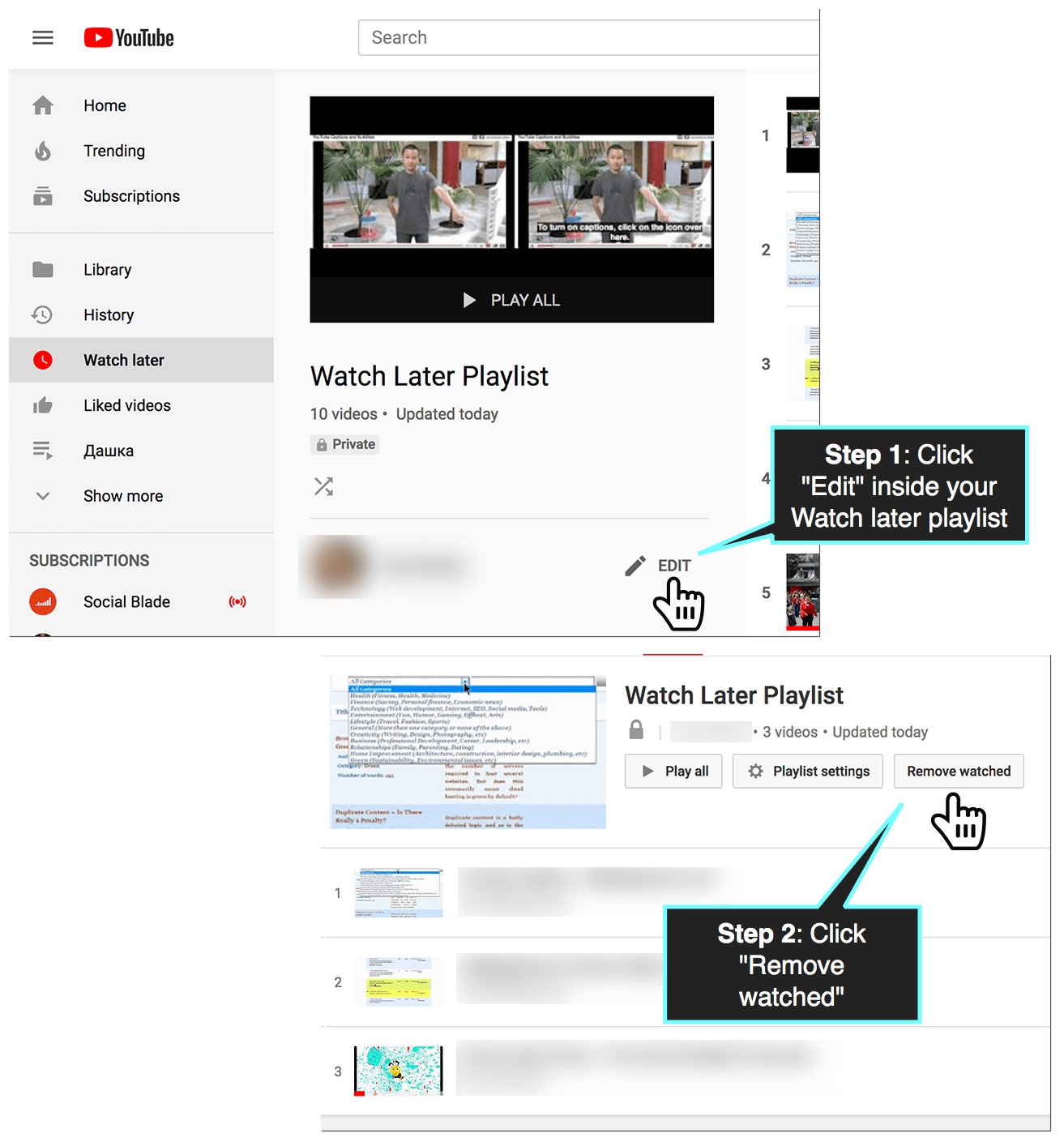 Youtube Watch Later How to Access Add Videos Clear Your