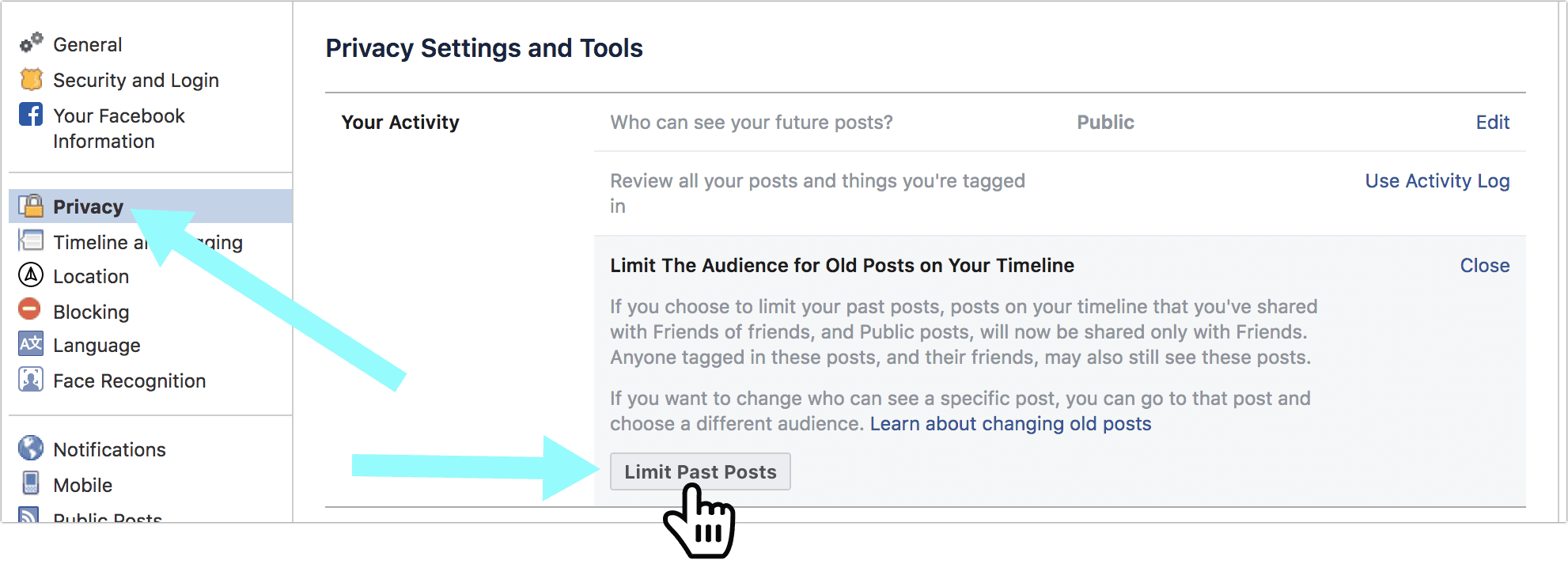 How to Hide Your Old Content on Facebook