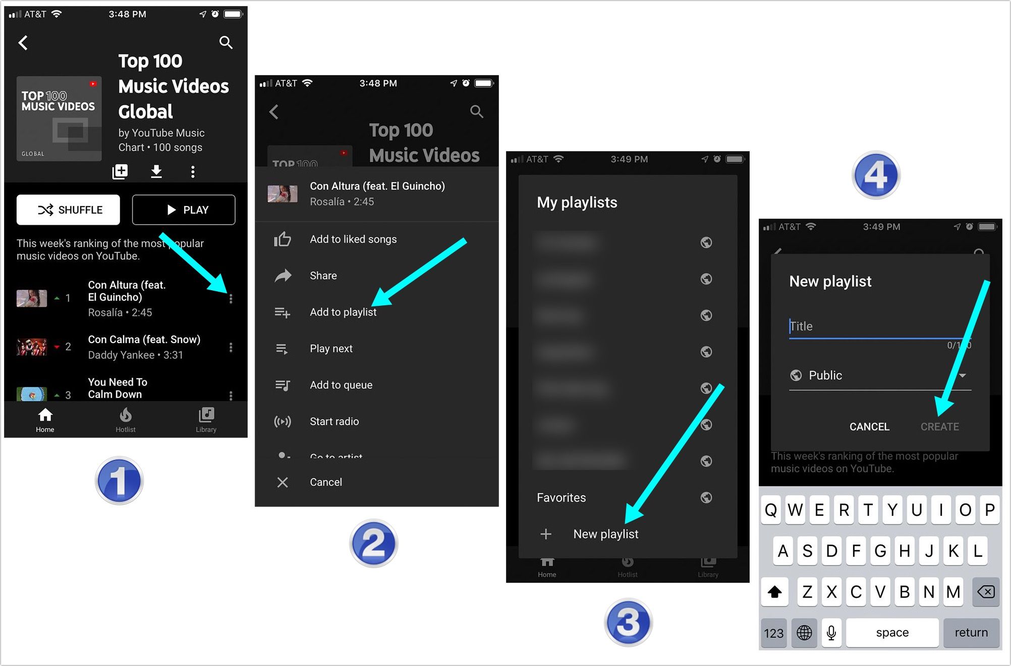 Youtube Music Playlist App How to Create Access and Use Offline