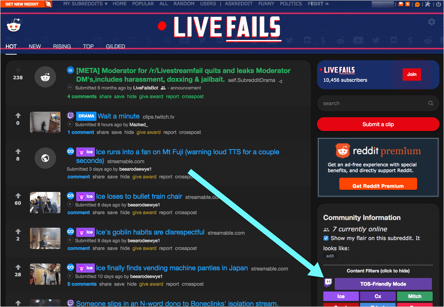 Fails reddit stream Livestreamfails Reddit