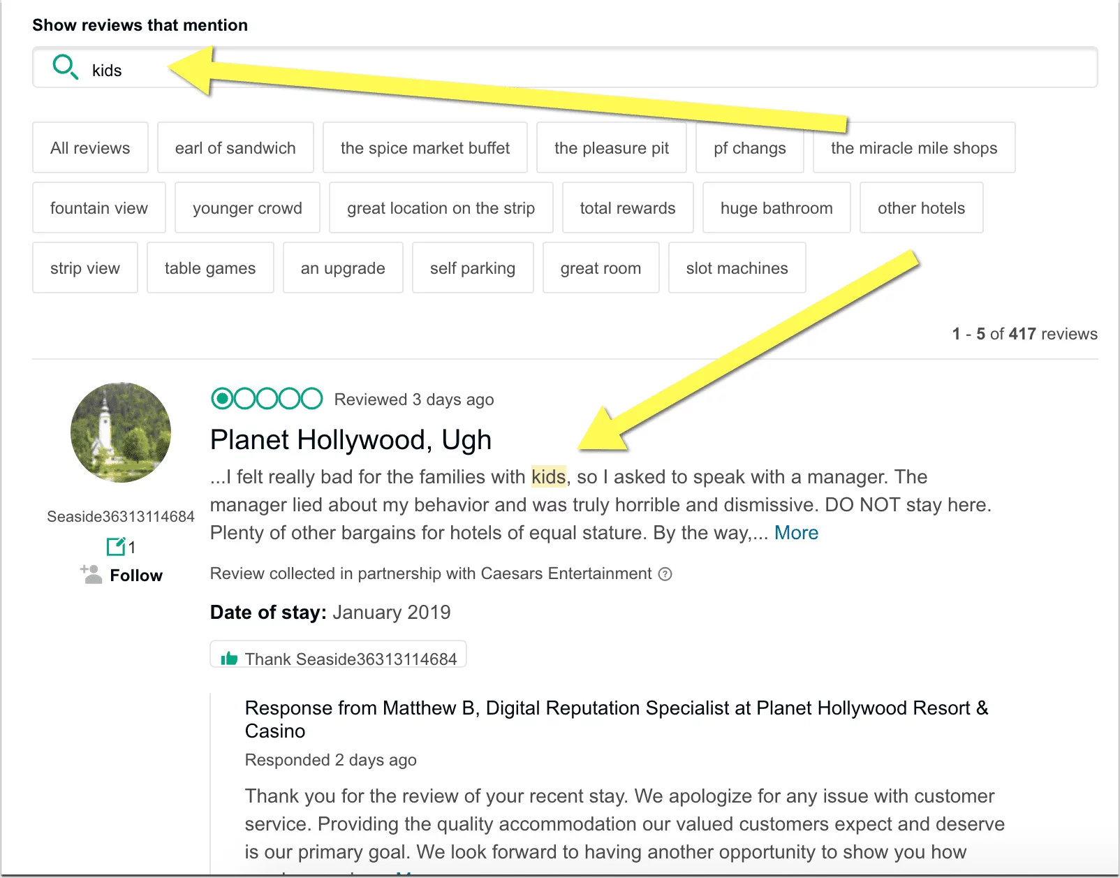 research destination with Tripadvisor