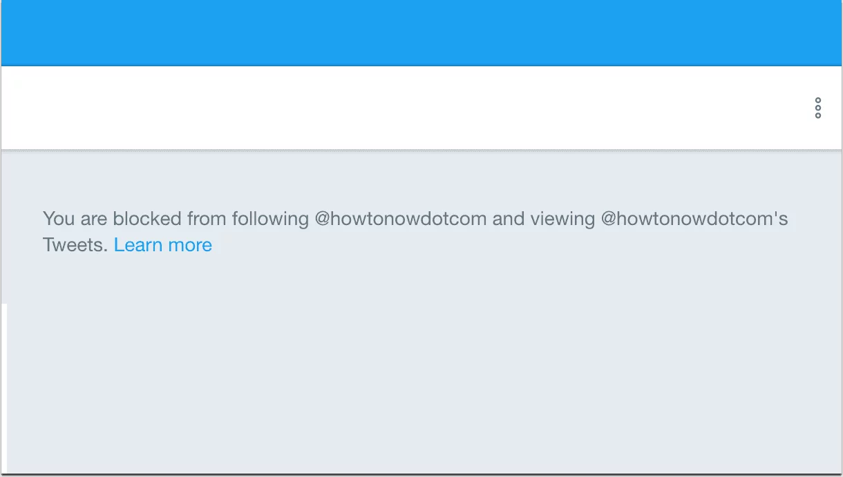 Who blocked me on Twitter