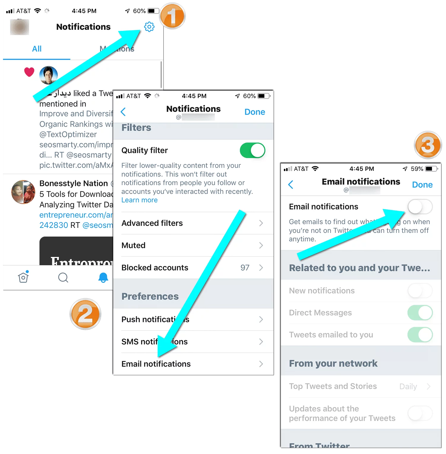 How to Stop Getting Emails from Twitter Mobile App