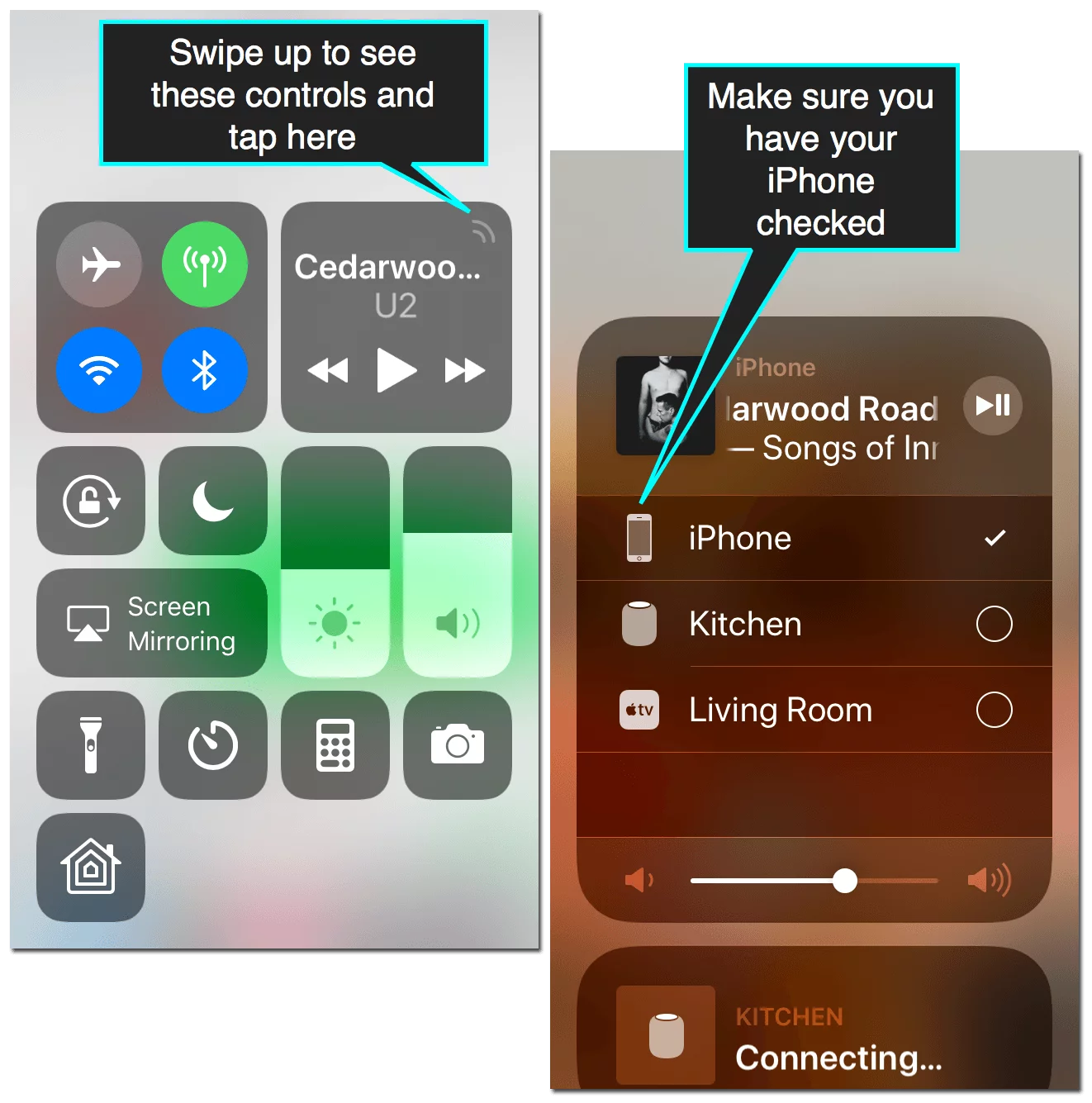 iphone where sound goes