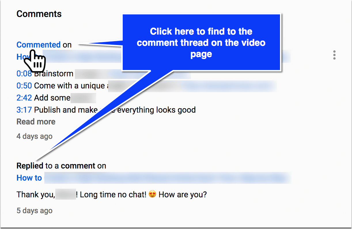 How to See Your Comments on Youtube
