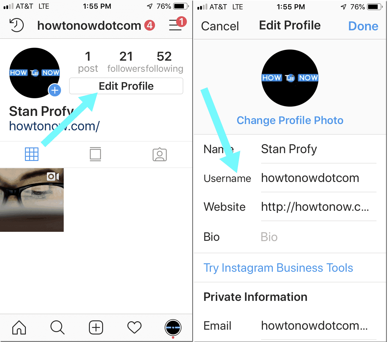 username instagram symbols