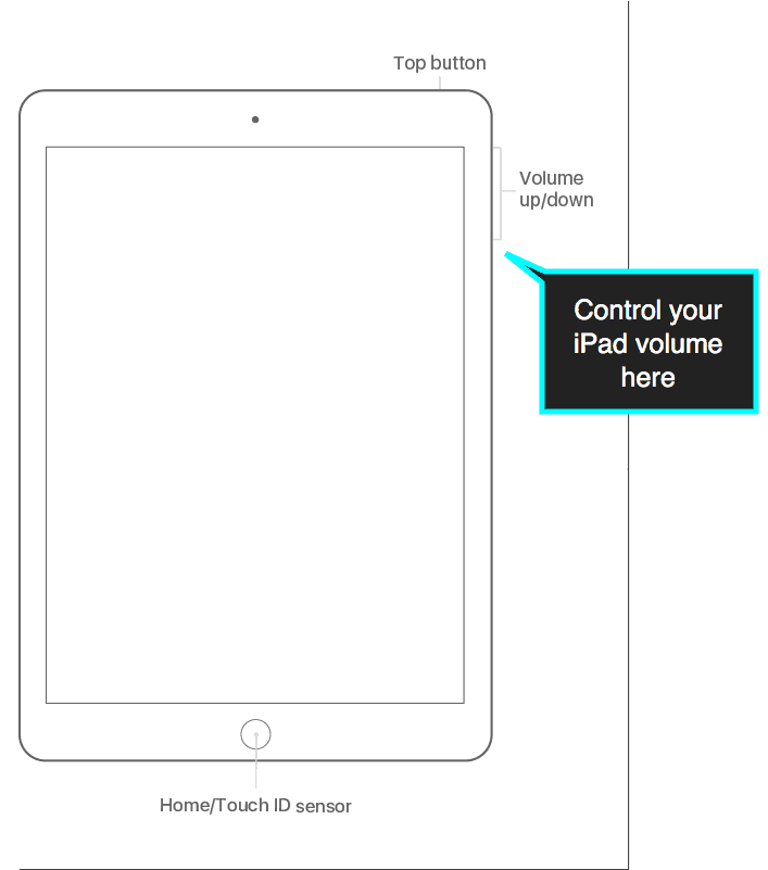 Make sure your iPad sound is not turned off