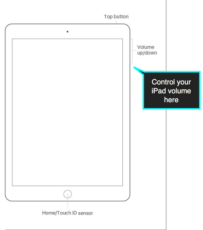 Make sure your iPad sound is not turned off