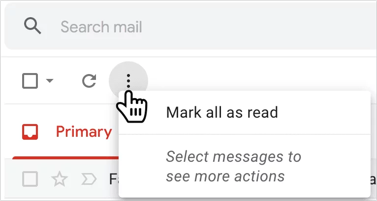 How to Mark All as Read in Gmail